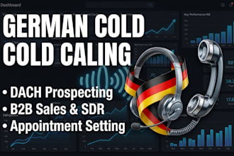 german cold calling and b2b b2c cold caller appointment setting