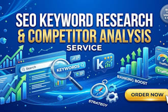 do advanced SEO keyword research and competitor