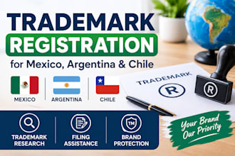 file trademark registration for mexico argentina and chile brands