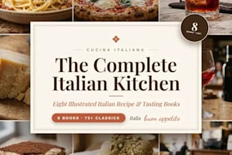 create authentic italian recipes and cooking guides