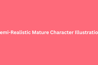 create semi realistic character illustration and portrait art