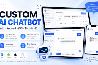 build a custom ai chatbot web app with any ai model