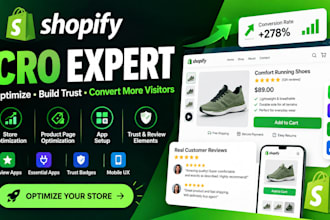 l do shopify cro, store optimization, product page and app setup