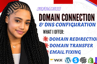 connect domain to porkbun replit shopify, gsuite, fix email