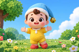 create an original kids song with animated music video