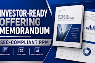 draft a professional sec compliant investor ready offering memorandum
