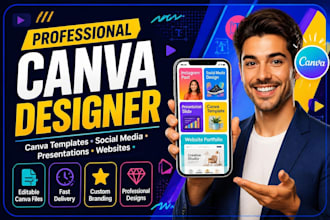 design canva templates, social media posts, presentations, and canva websites