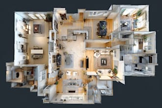 draw 2d floorplan through sketches, matter port tour
