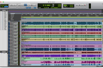 clean, edit and level podcast audio
