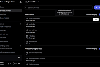 create a discord server for you