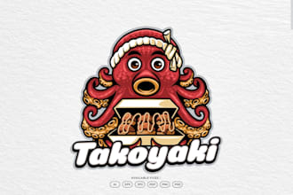 design a japanese street food ramen logo