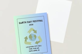 create a custom flyer for your club or business event