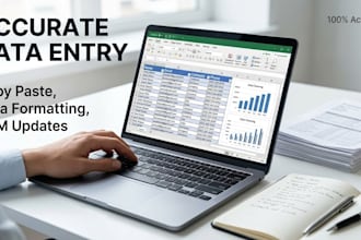 do data entry and back office assignment
