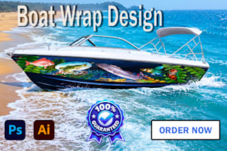 do wrap design boat wrap design yacht wrap, and watercraft