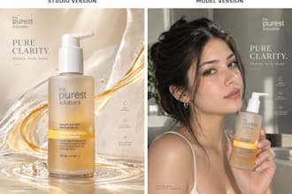 create realistic ai product photography with models