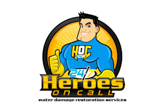 made emergency water damage dry out company logo