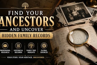 find your ancestors and uncover hidden family records