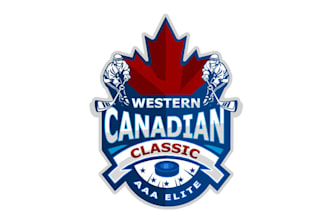 design exciting ice hockey tournament logo