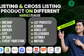 do cross product listing using vendoo list perfectly flyp crosslist zipsale