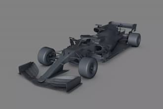 replacement f1 car parts,race car bodywork,stl, motor sport 3d print,cut and key