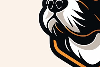 design beautiful pet,animal,dog,cat logo for you