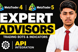 develop your mt4 mt5 expert advisor eas and indicator