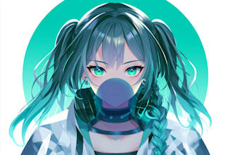 draw you a painterly anime style portrait