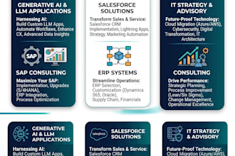 program n project management service for IT, erp, CRM, software, ai services