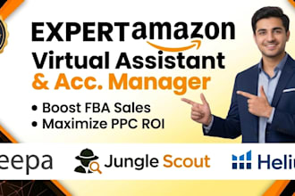 be your amazon fba wholesale VA for product research and account management,