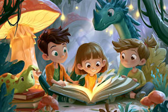 children book illustration and children book illustration