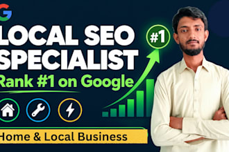 do local SEO for your local business or home service website to rank on google
