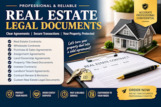 draft real estate wholesale contract sales purchase agreement or property deeds