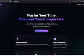 create a modern website using HTML CSS and javascript