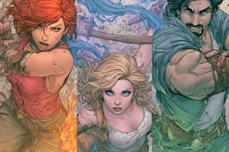 color your comic book and illustration