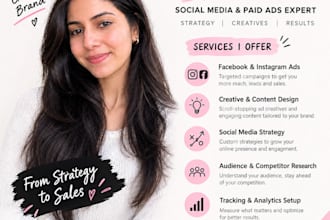 handle complete paid and social media marketing