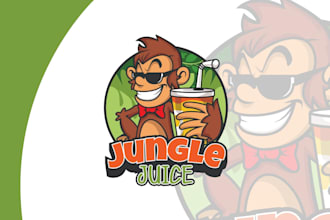 design a fresh fruit juice logo for your business