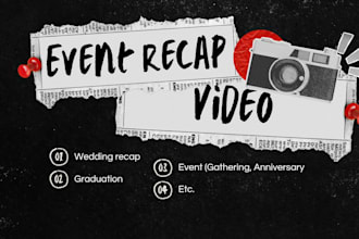 edit your raw video to cinematic event recap