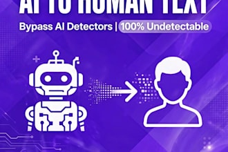 convert ai writing to human text and pass ai detectors
