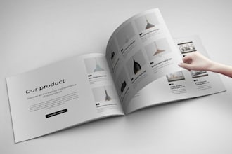 design professional product catalog, wholesale catalog and lookbooks