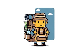 draw retro vintage illustration cartoon character
