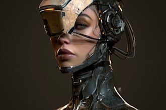 write an epic sci fi story for your project
