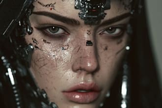 create a sci fi fantasy crossover story