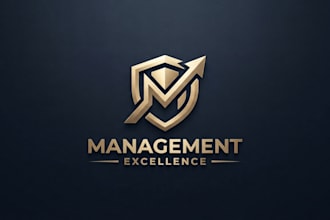 design a professional and powerful manager logo