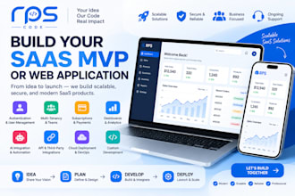 build a scalable saas mvp or web application