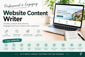 your website content writer