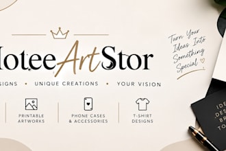 professional gig image and promotional banner design