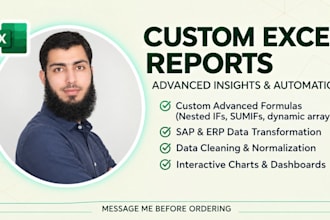 create edit and fix advanced excel formulas and functions