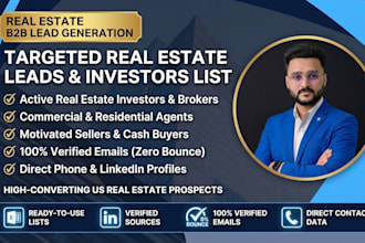 do real estate b2b lead generation and targeted investor list