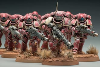 paint your warhammer, or other tabletop miniatures and more