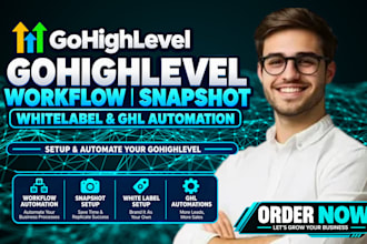 gohighlevel expert gohighlevel snapshot gohighlevel whitelabel ghl automation